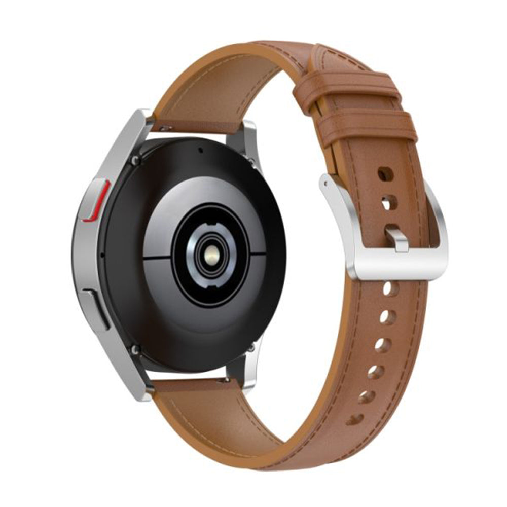 Bracelet Techsuit W048 pour Samsung Galaxy Watch / Huawei Watch Series, 20mm, Marron