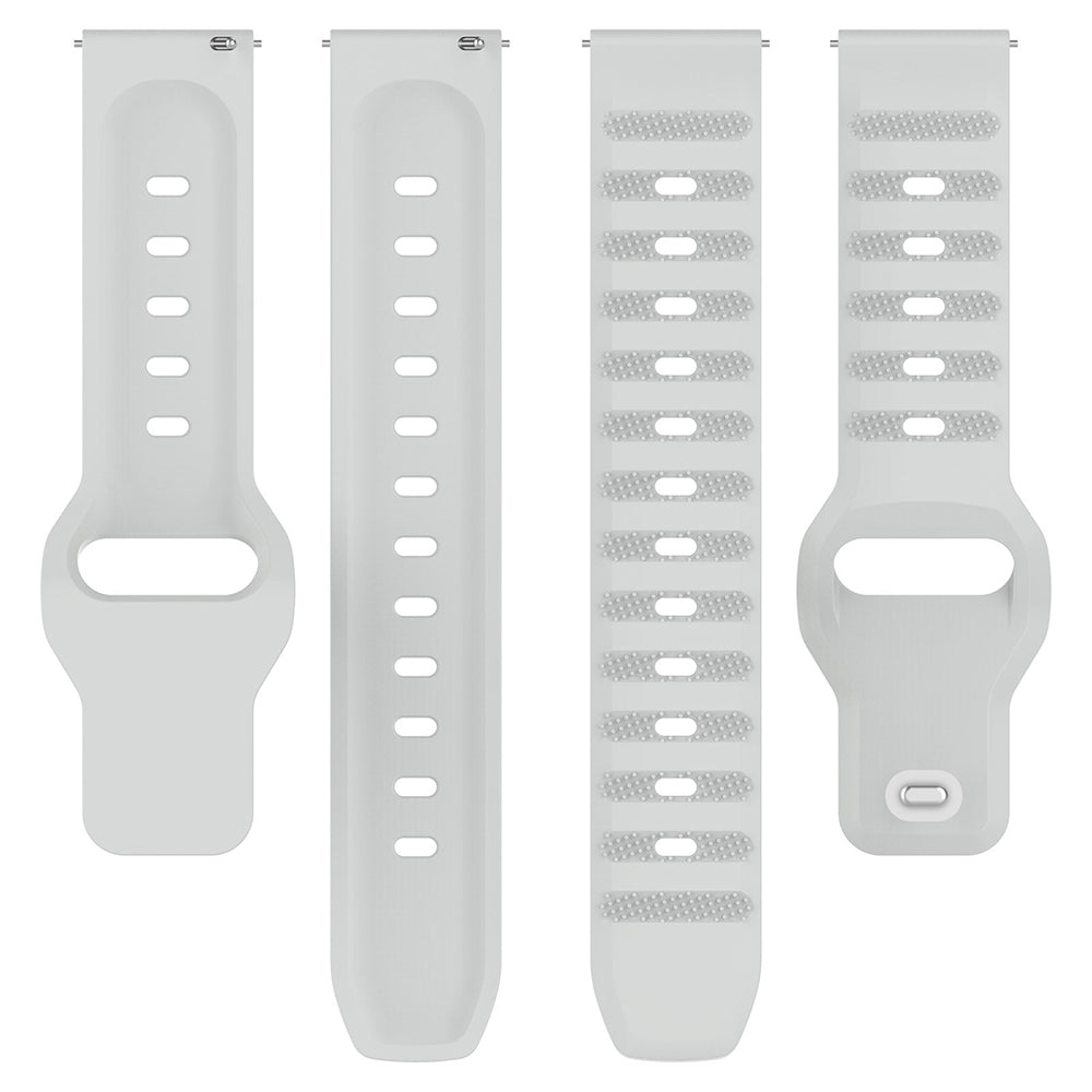 Bracelet Techsuit W050 pour Huawei Watch / Xiaomi Watch Series, 22mm, Gris
