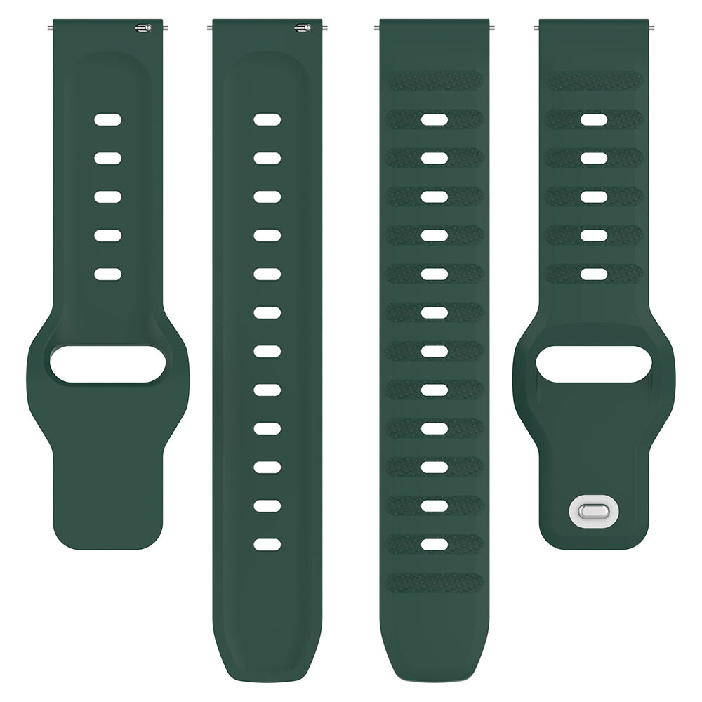 Cinturino Techsuit W050 per Huawei Watch / Xiaomi Watch Series, 22mm, Verde