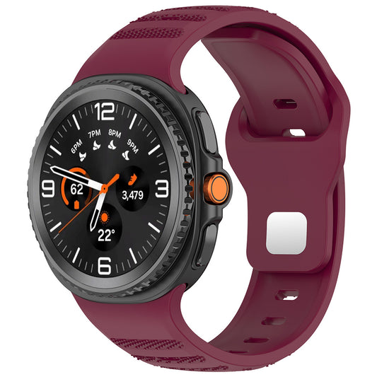 Cinturino Techsuit W050 per Samsung Galaxy Watch 8 Classic / Watch8 44mm / Watch 8 40mm, Bordeaux