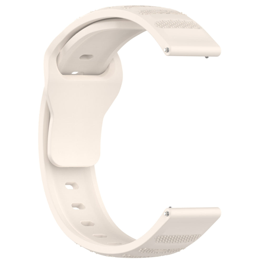 Cinturino Techsuit W050 per Samsung Galaxy Watch / Huawei Watch Series, 20mm, Beige