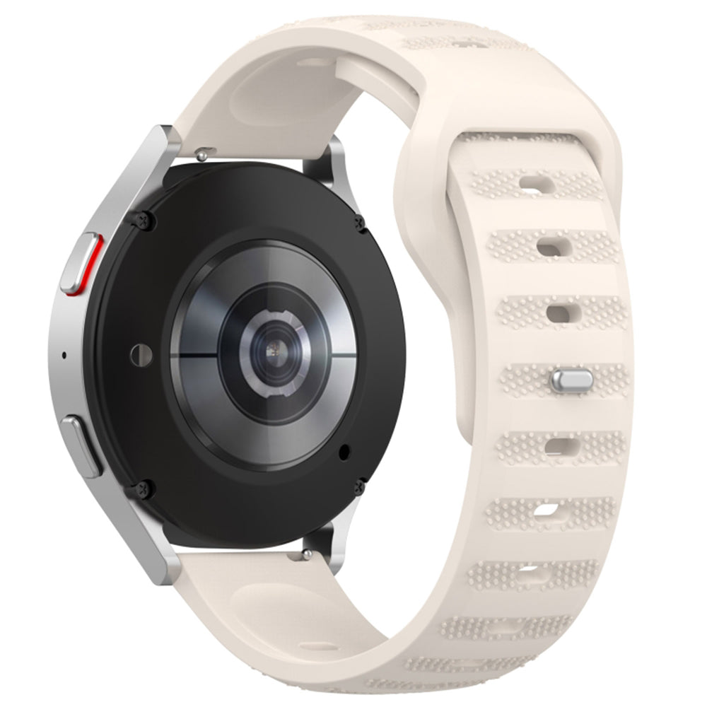 Cinturino Techsuit W050 per Samsung Galaxy Watch / Huawei Watch Series, 20mm, Beige