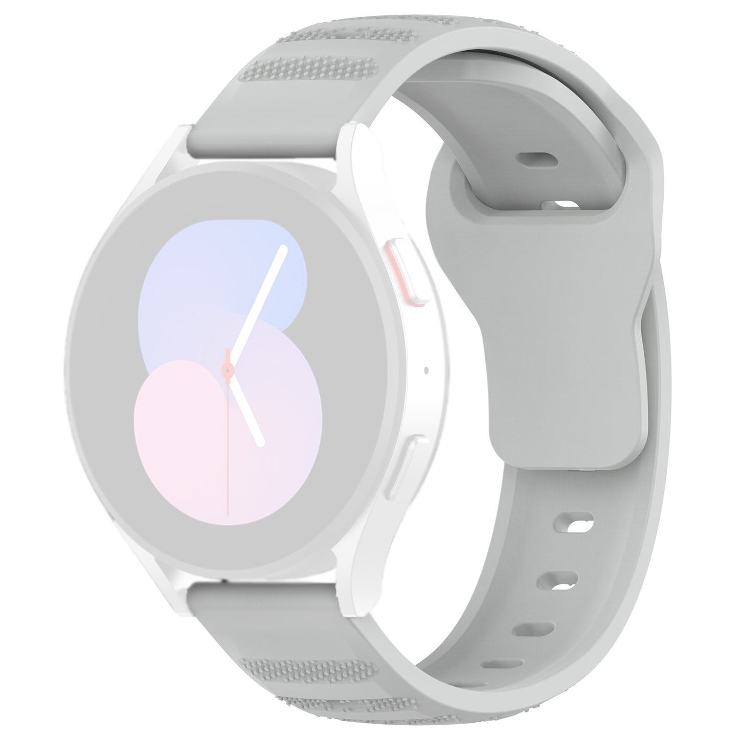 Cinturino Techsuit W050 per Samsung Galaxy Watch / Huawei Watch Series, 20mm, Grigio