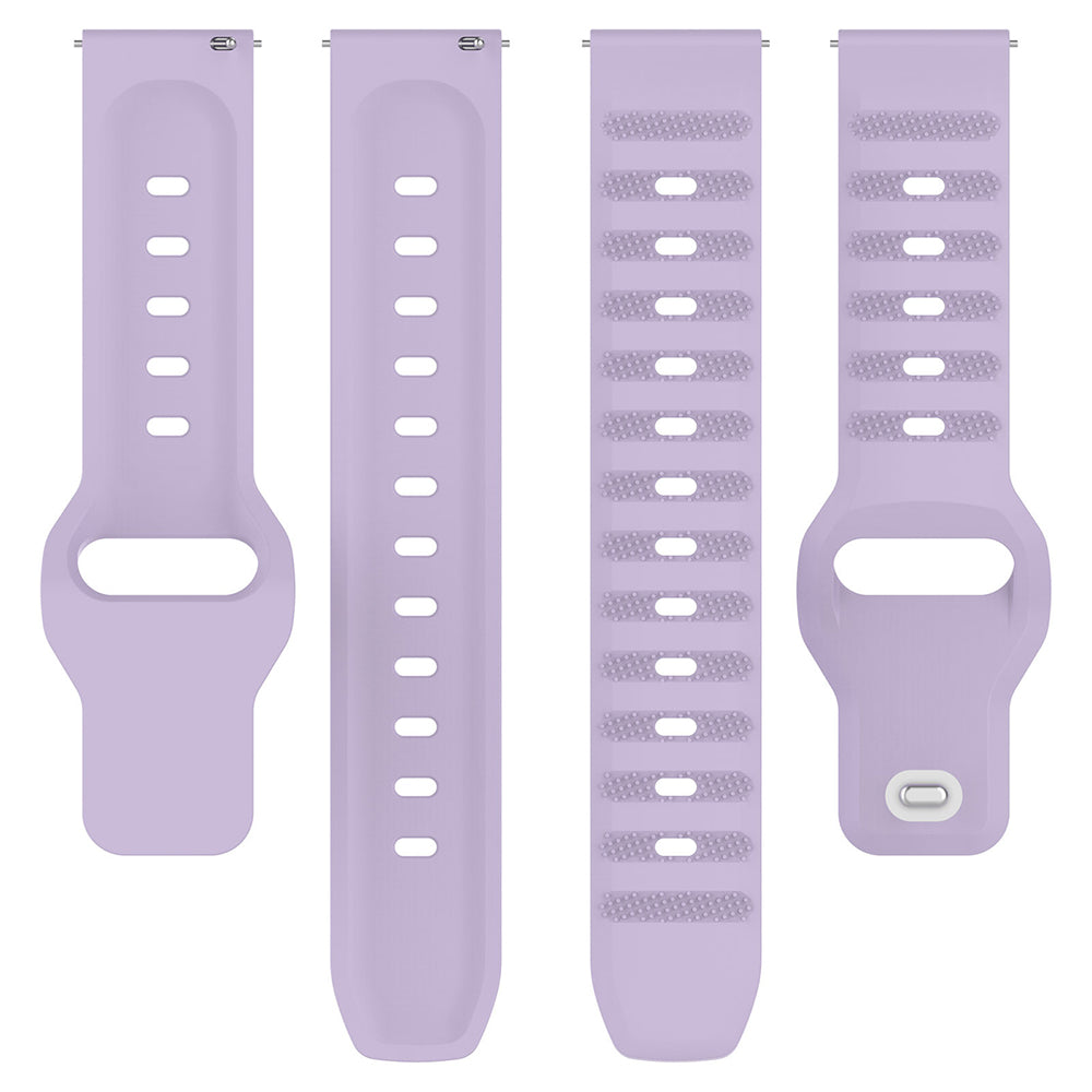 Cinturino Techsuit W050 per Samsung Galaxy Watch / Huawei Watch Series, 20mm, Viola