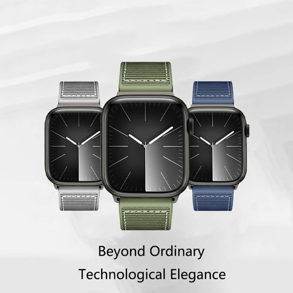 Techsuit W051 Armband für Huawei Watch / Xiaomi Watch Series, 22mm, Dunkelblau