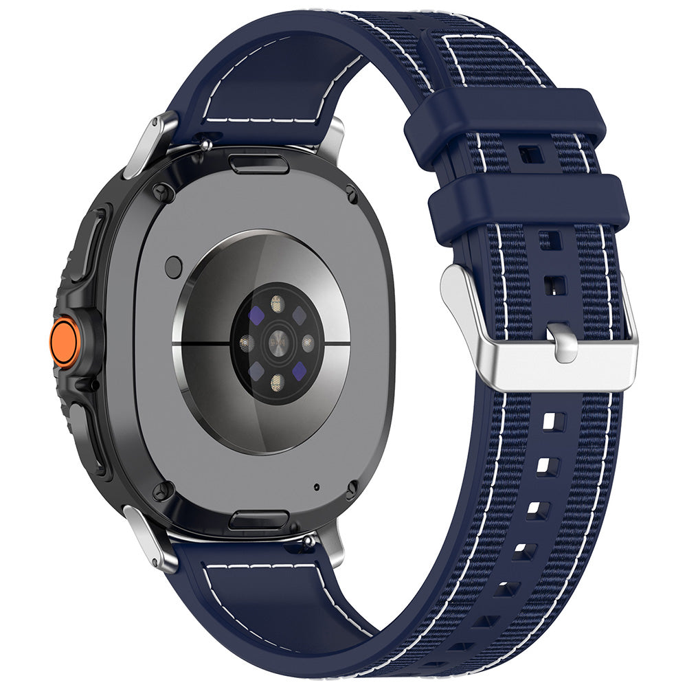 Cinturino Techsuit W051 per Samsung Galaxy Watch8 / Watch8 Classic Series, Blu Scuro