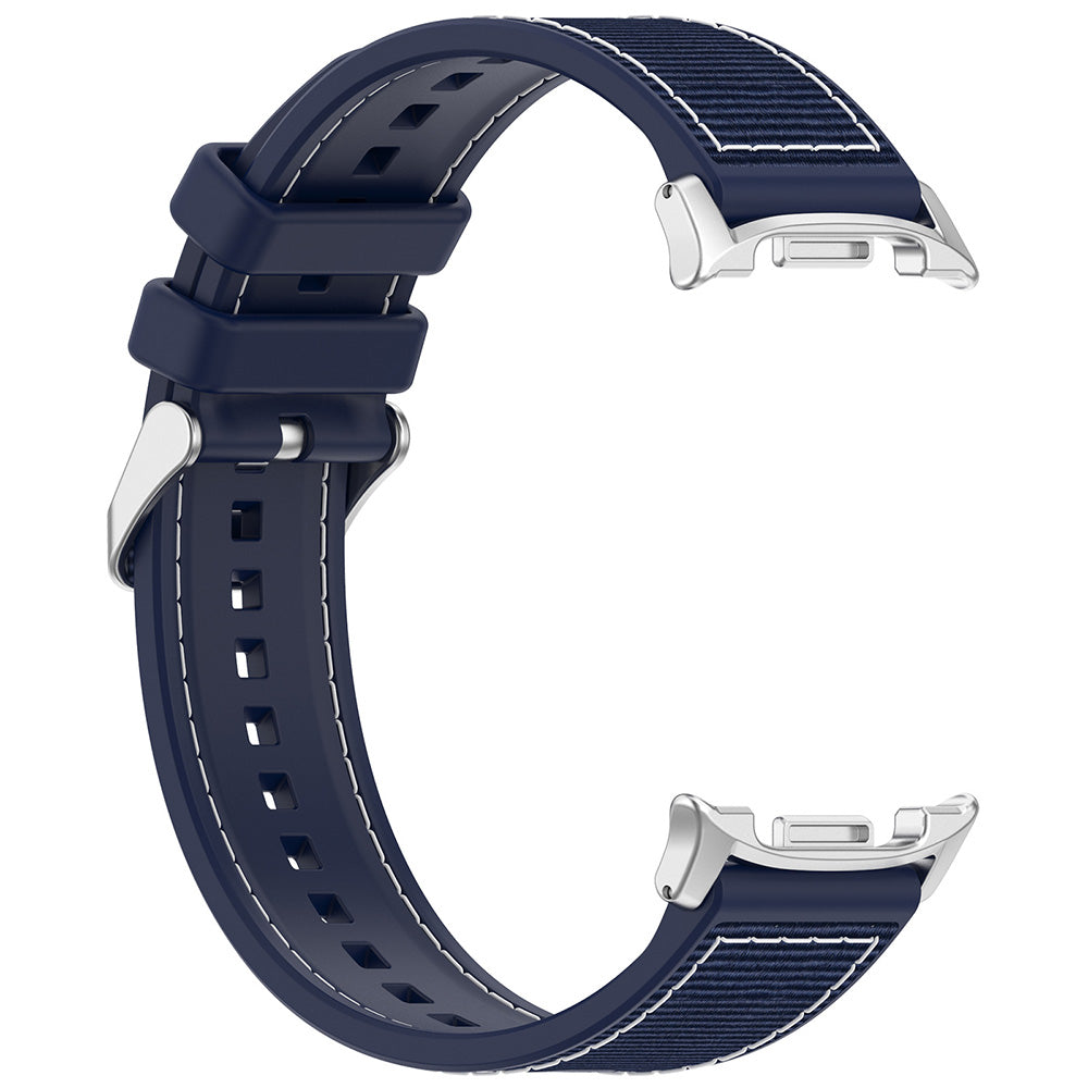 Cinturino Techsuit W051 per Samsung Galaxy Watch8 / Watch8 Classic Series, Blu Scuro