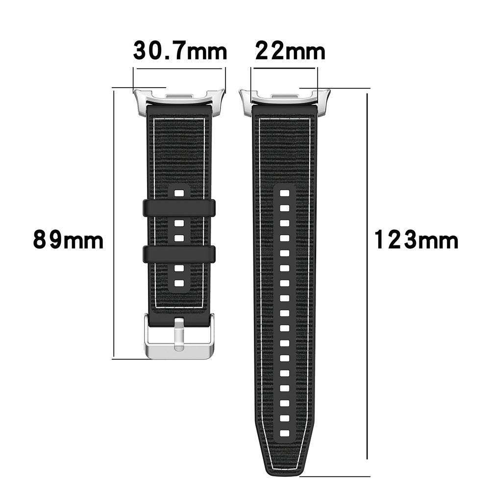 Cinturino Techsuit W051 per Samsung Galaxy Watch8 / Watch8 Classic Series, Blu Scuro