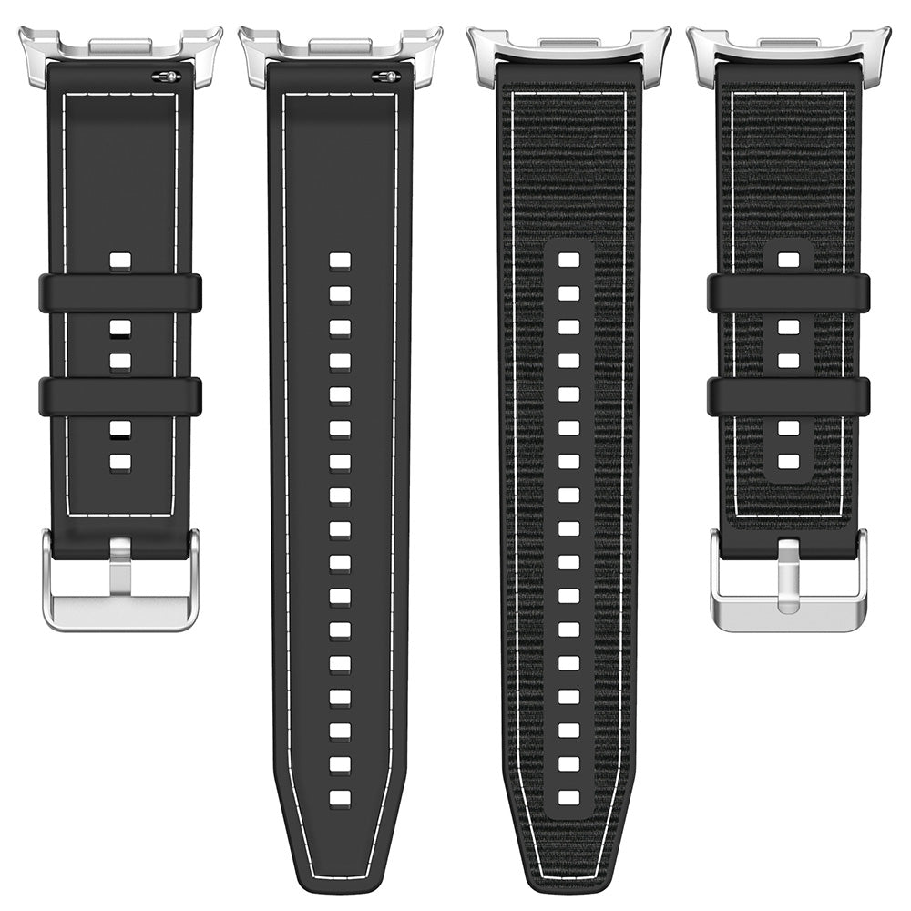 Cinturino Techsuit W051 per Samsung Galaxy Watch8 / Watch8 Classic Series, Nero