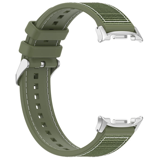 Cinturino Techsuit W051 per Samsung Galaxy Watch 8 Classic / Watch8 44mm / Watch 8 40mm, Verde