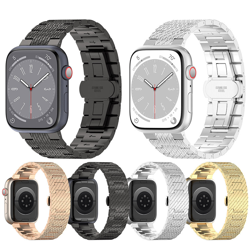 Cinturino Techsuit W052 per Apple Watch 42mm / 41mm / 40mm / 38mm Series, Argento