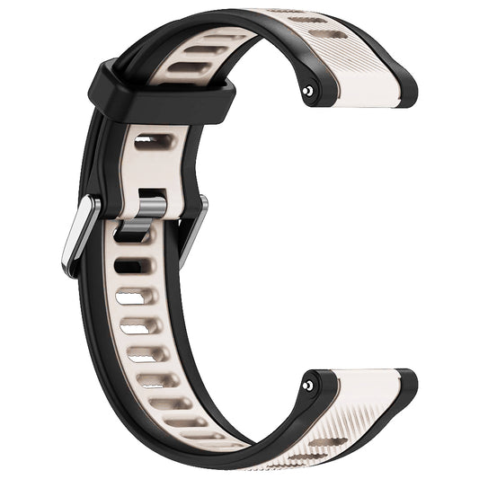 Cinturino Techsuit W053 per Huawei Watch / Garmin Watch Series, 18mm, Beige