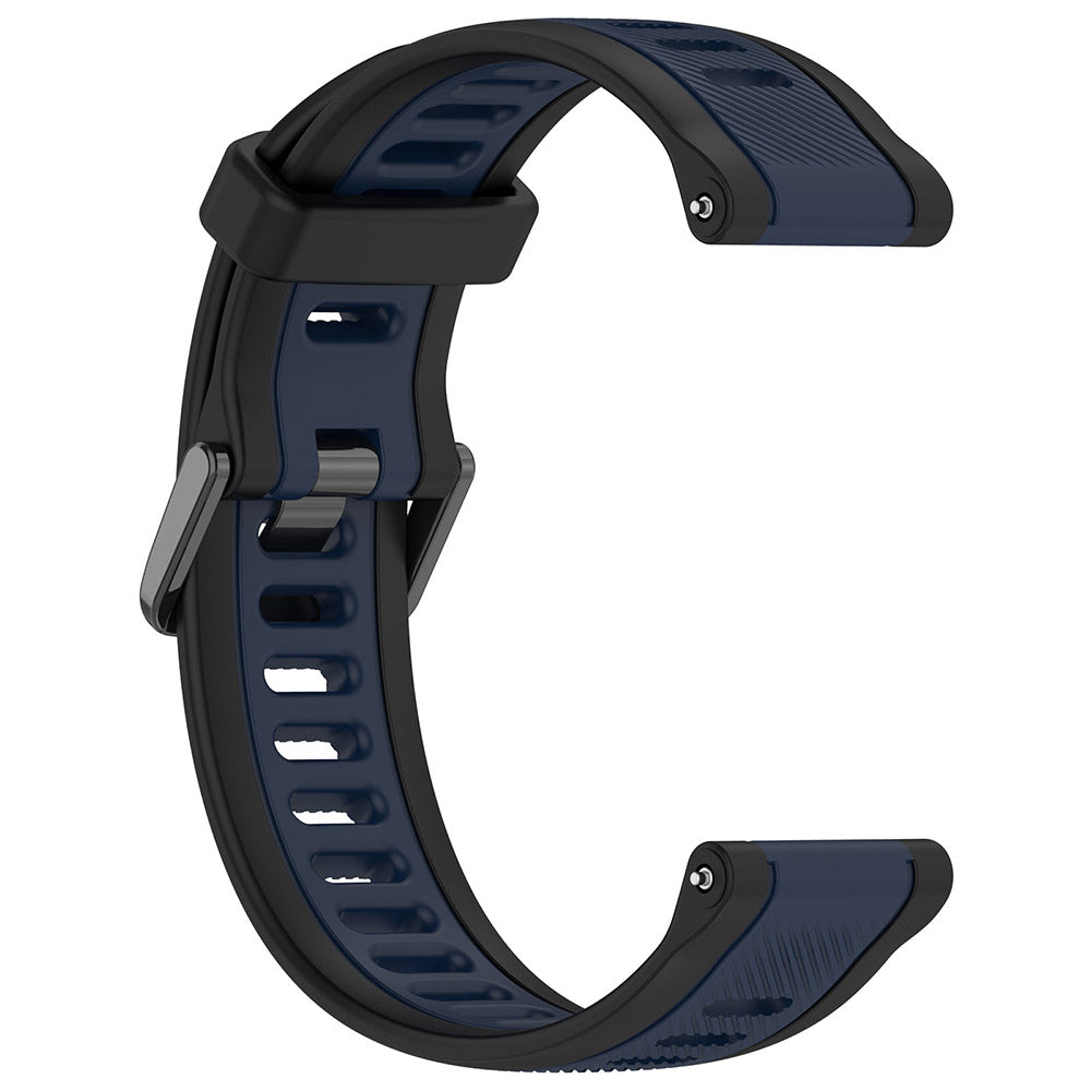 Cinturino Techsuit W053 per Samsung Galaxy Watch / Huawei Watch Series, 20mm, Blu Scuro