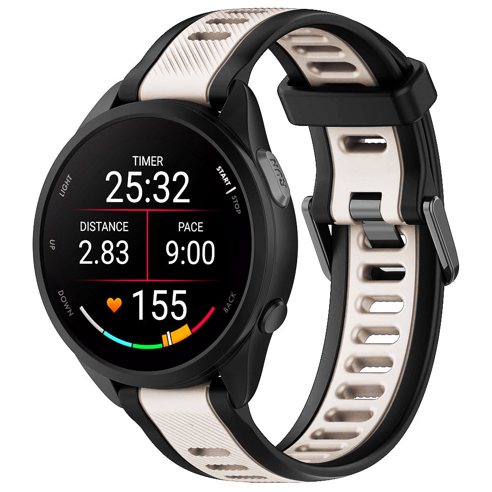 Cinturino Techsuit W053 per Samsung Galaxy Watch / Huawei Watch Series, 20mm, Beige