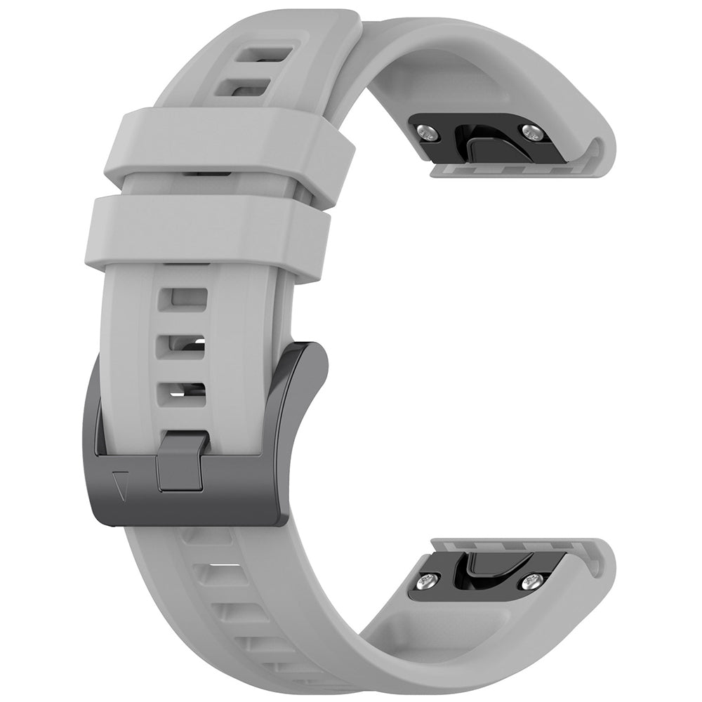 Cinturino Techsuit W060 per Garmin Watch Fenix / Forerunner Series, 22mm, Grigio