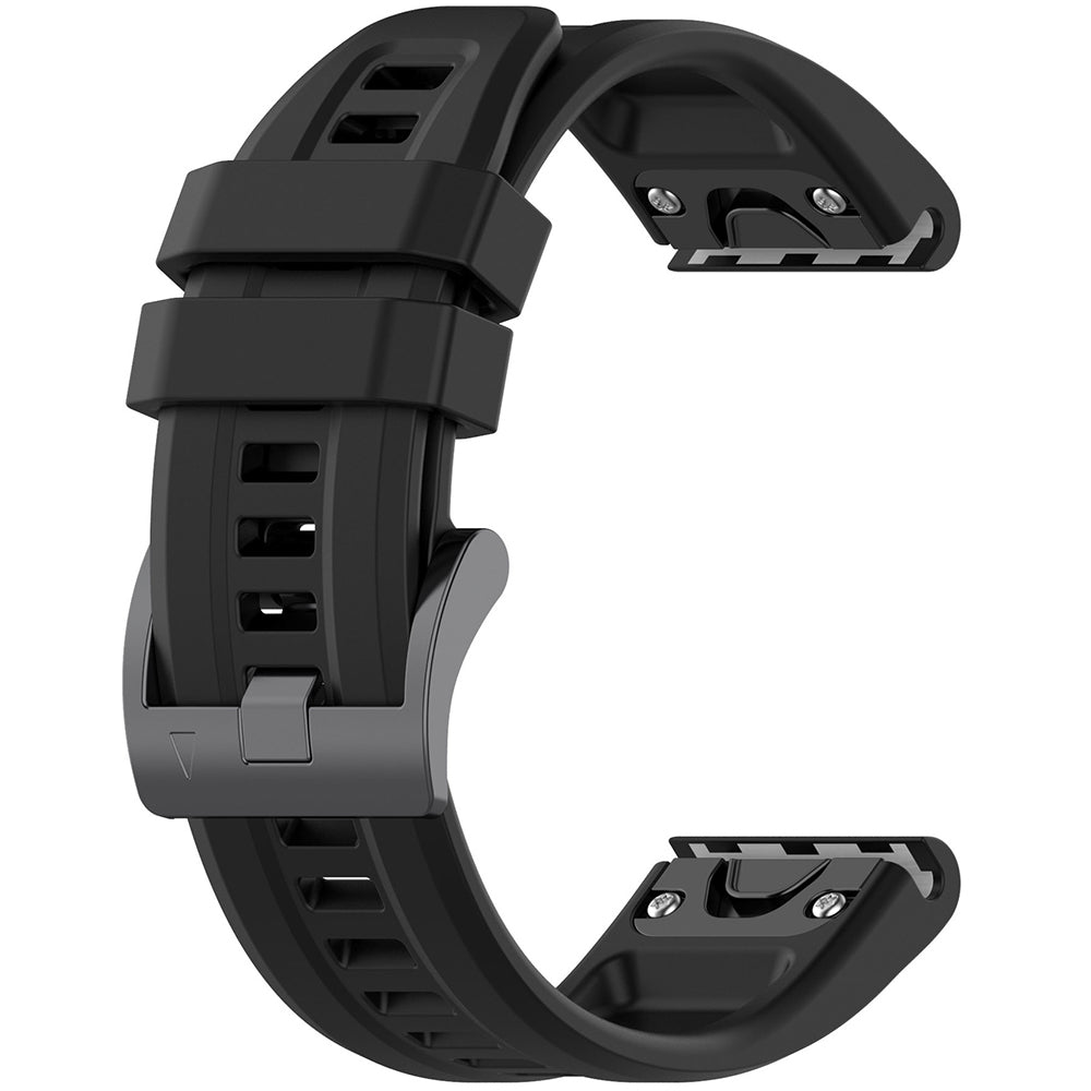 Cinturino Techsuit W060 per Garmin Watch Fenix / Forerunner Series, 22mm, Nero