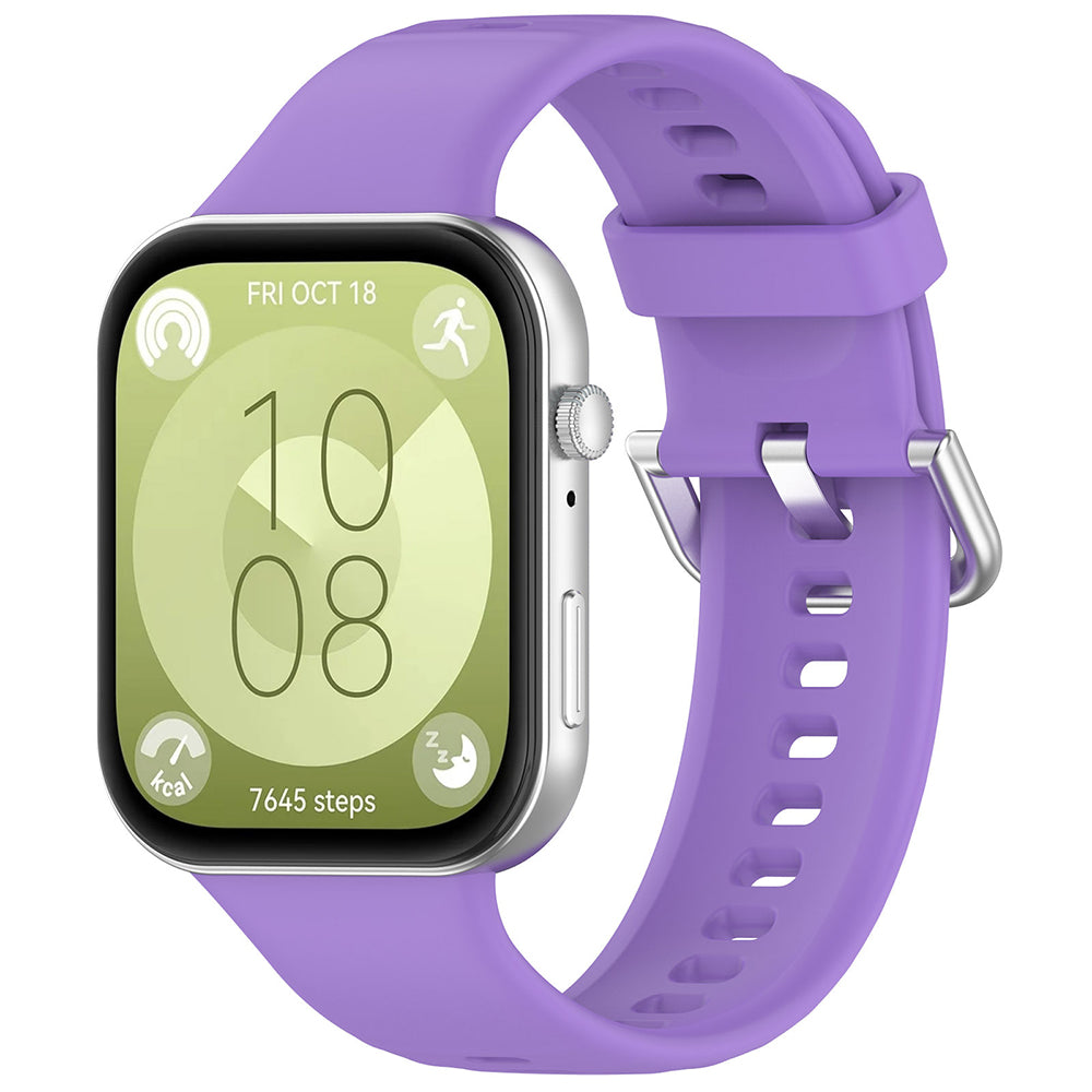 Techsuit W061 Strap for Huawei Watch Fit 4 Pro / Watch Fit 4 / Watch Fit 3, Purple