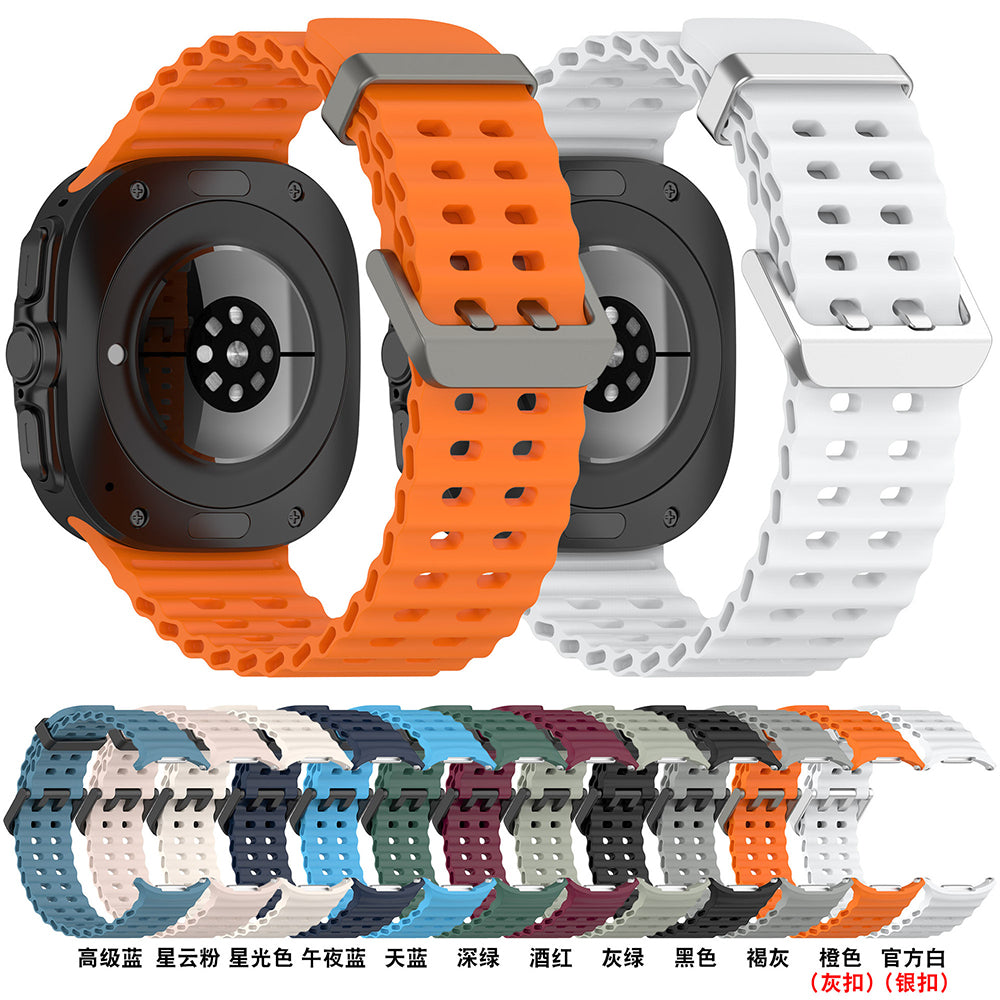 Bracelet Techsuit W062 pour Samsung Galaxy Watch Ultra, Vert Clair