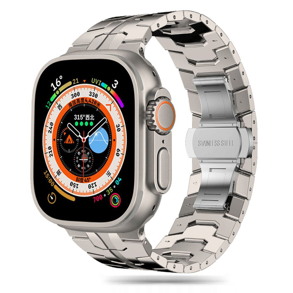 Bracelet Techsuit W063 pour Apple Watch 49mm / 46mm / 45mm / 44mm / 42mm Series, Gris