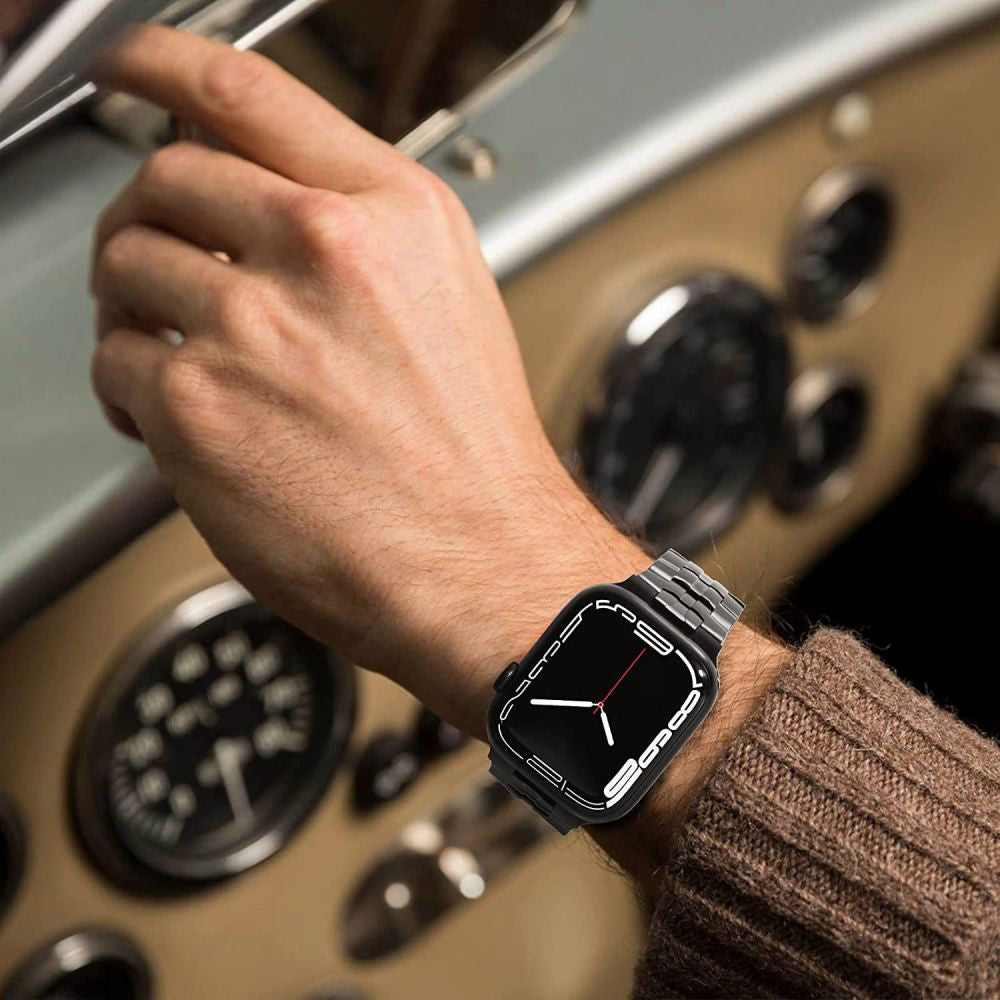 Cinturino Techsuit W063 per Apple Watch 49mm / 46mm / 45mm / 44mm / 42mm Series, Arancione