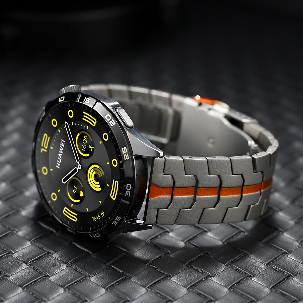 Bracelet Techsuit W063 pour Huawei Watch / Xiaomi Watch Series, Argenté