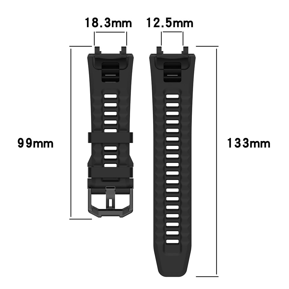 Bracelet Techsuit W067 pour Amazfit T-Rex 2, Vert Clair