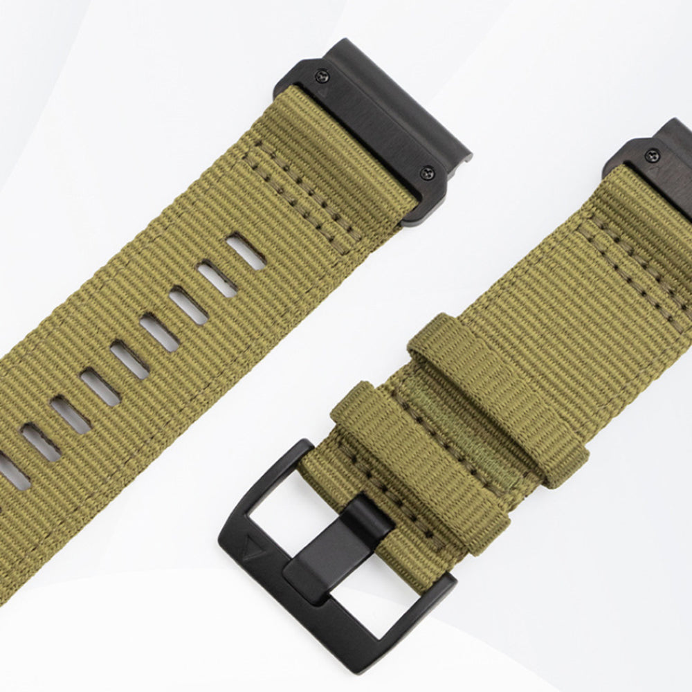 Techsuit W070 Armband für Garmin Instinct / Approach / Fenix Watch Series, 20mm, Grün