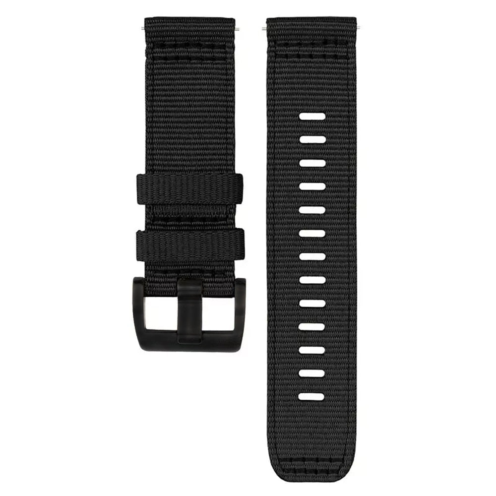 Cinturino Techsuit W070 per Samsung Galaxy Watch / Huawei Watch Series, 20mm, Nero