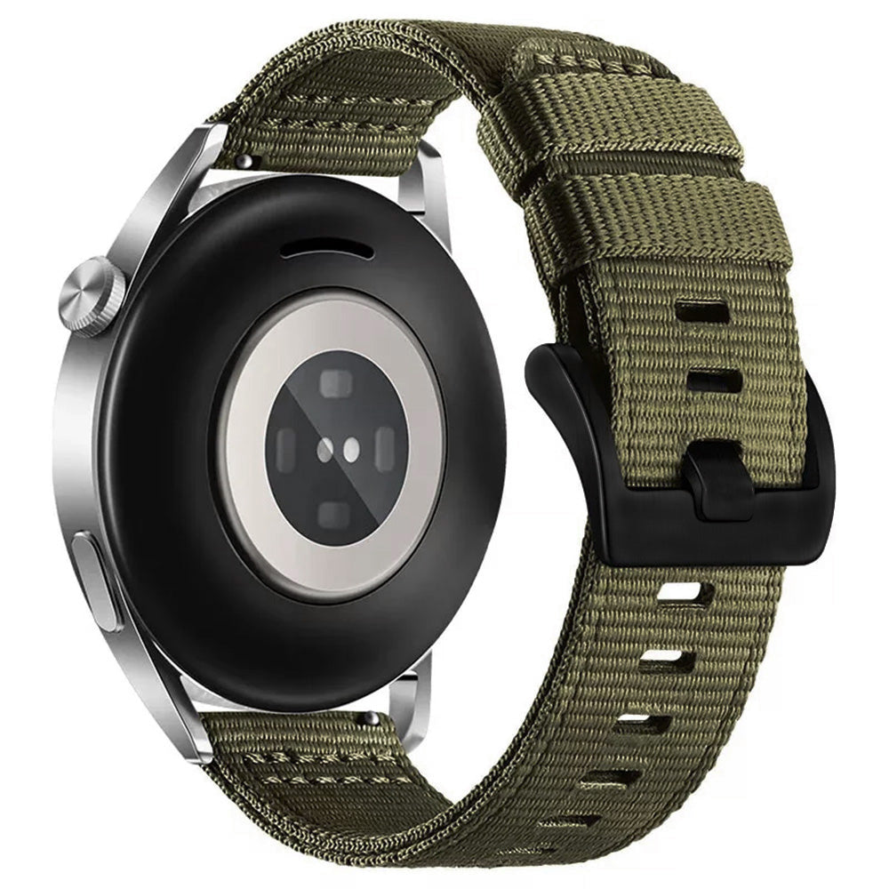 Techsuit W070 Armband für Samsung Galaxy Watch / Huawei Watch Series, 20mm, Dunkelgrün