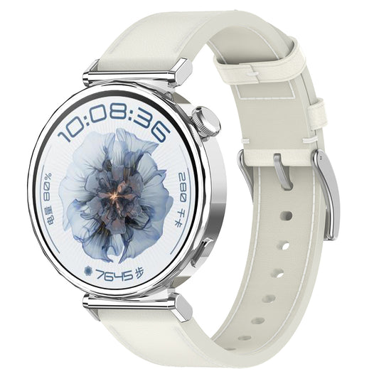 Techsuit W073 Armband für Huawei Watch / Garmin Watch Series, 18mm, Weiß