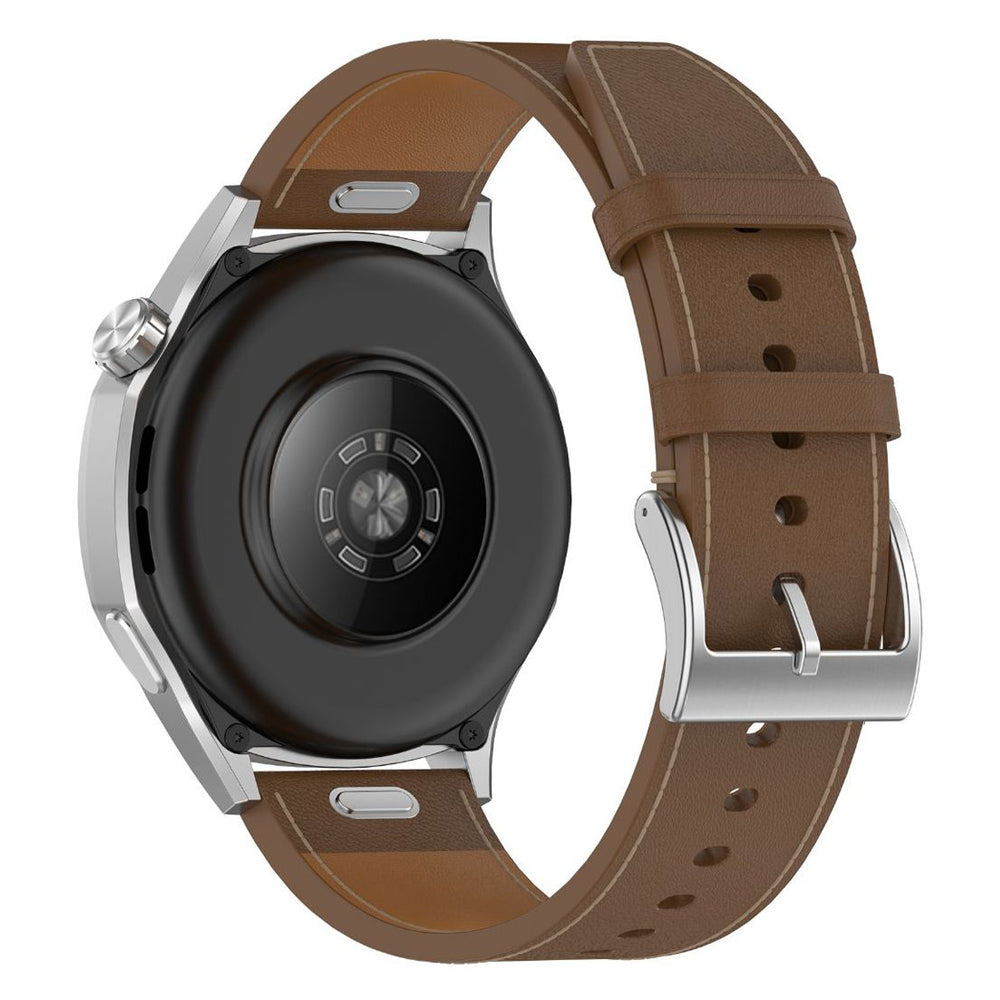 Bracelet Techsuit W073 pour Samsung Galaxy Watch / Huawei Watch Series, 22mm, Marron