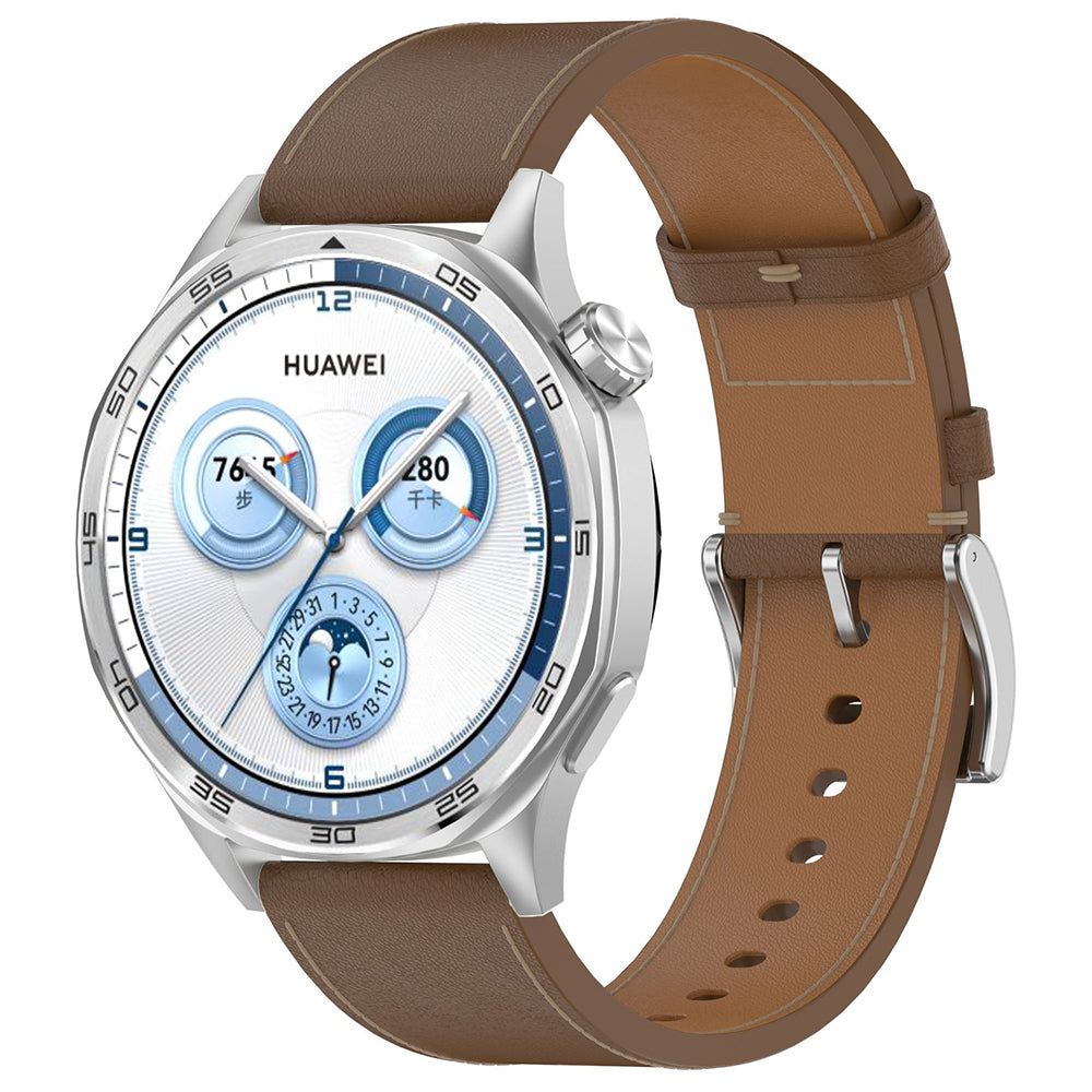 Bracelet Techsuit W073 pour Samsung Galaxy Watch / Huawei Watch Series, 22mm, Marron