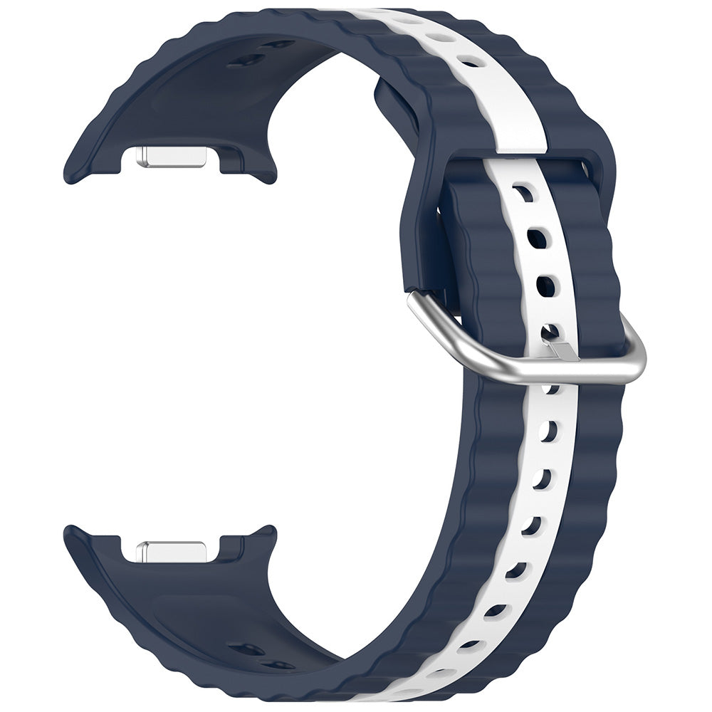 Cinturino Techsuit W078 per Samsung Galaxy Watch8 / Serie Watch8 Classic, Blu Navy