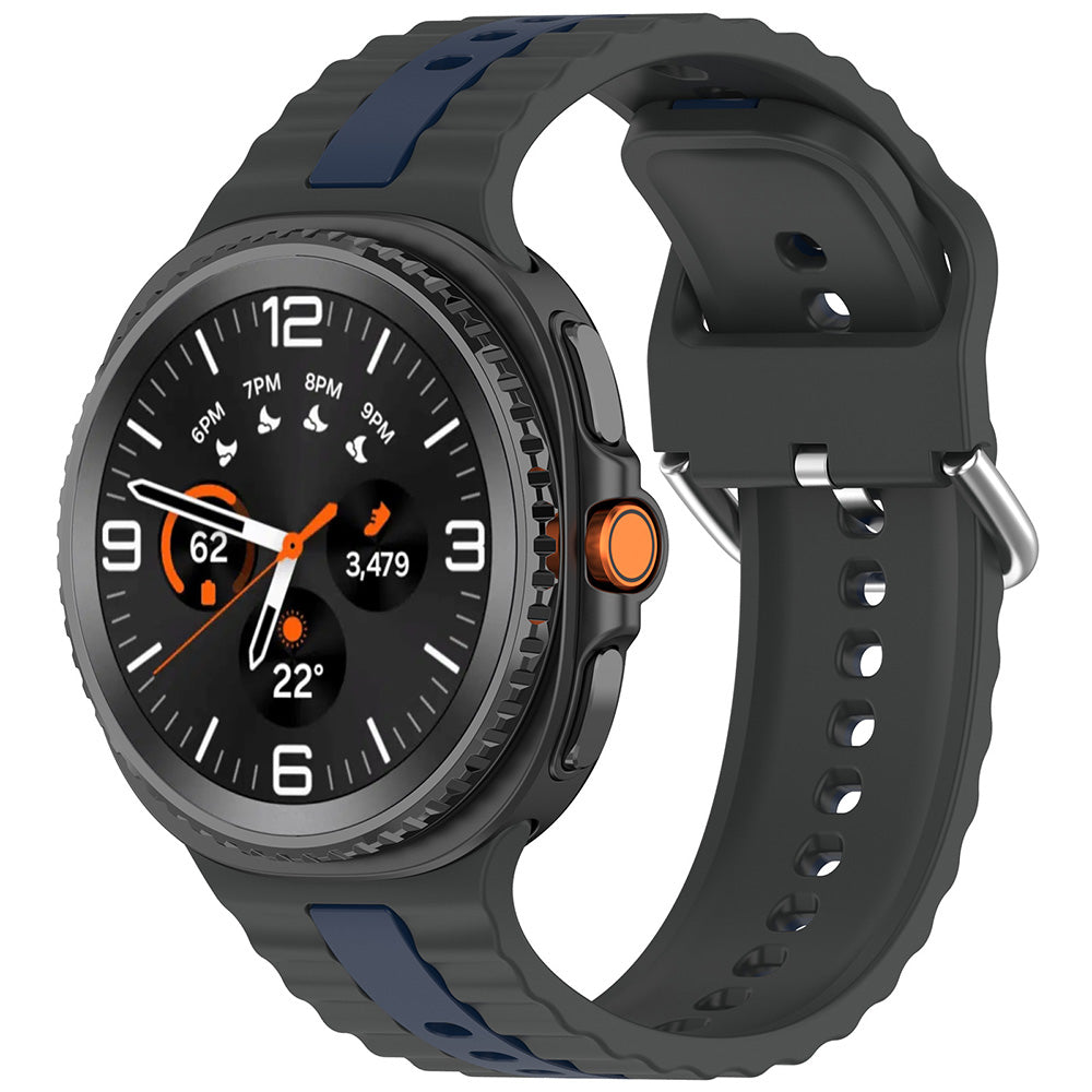 Techsuit W078 Armband für Samsung Galaxy Watch8 / Watch8 Classic Serie, Grau