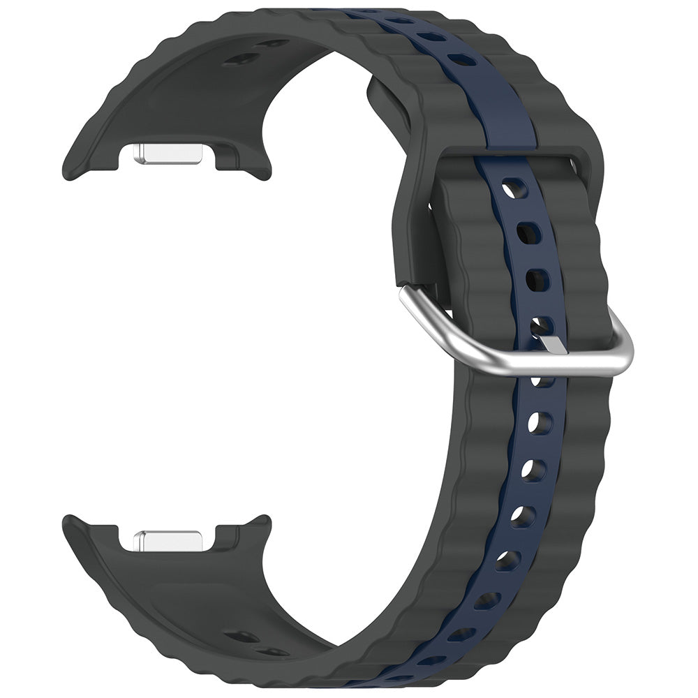 Techsuit W078 Armband für Samsung Galaxy Watch8 / Watch8 Classic Serie, Grau