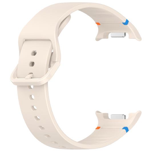 Bracelet Techsuit W079 pour Samsung Galaxy Watch 8 Classic / Watch8 44mm / Watch 8 40mm, Beige