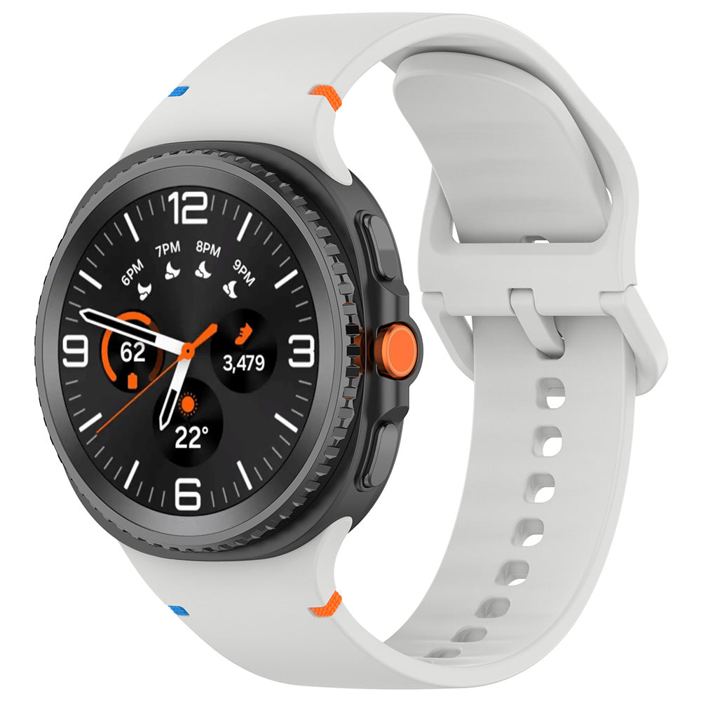 Techsuit W079 Armband für Samsung Galaxy Watch8 / Watch8 Classic Series, Grau