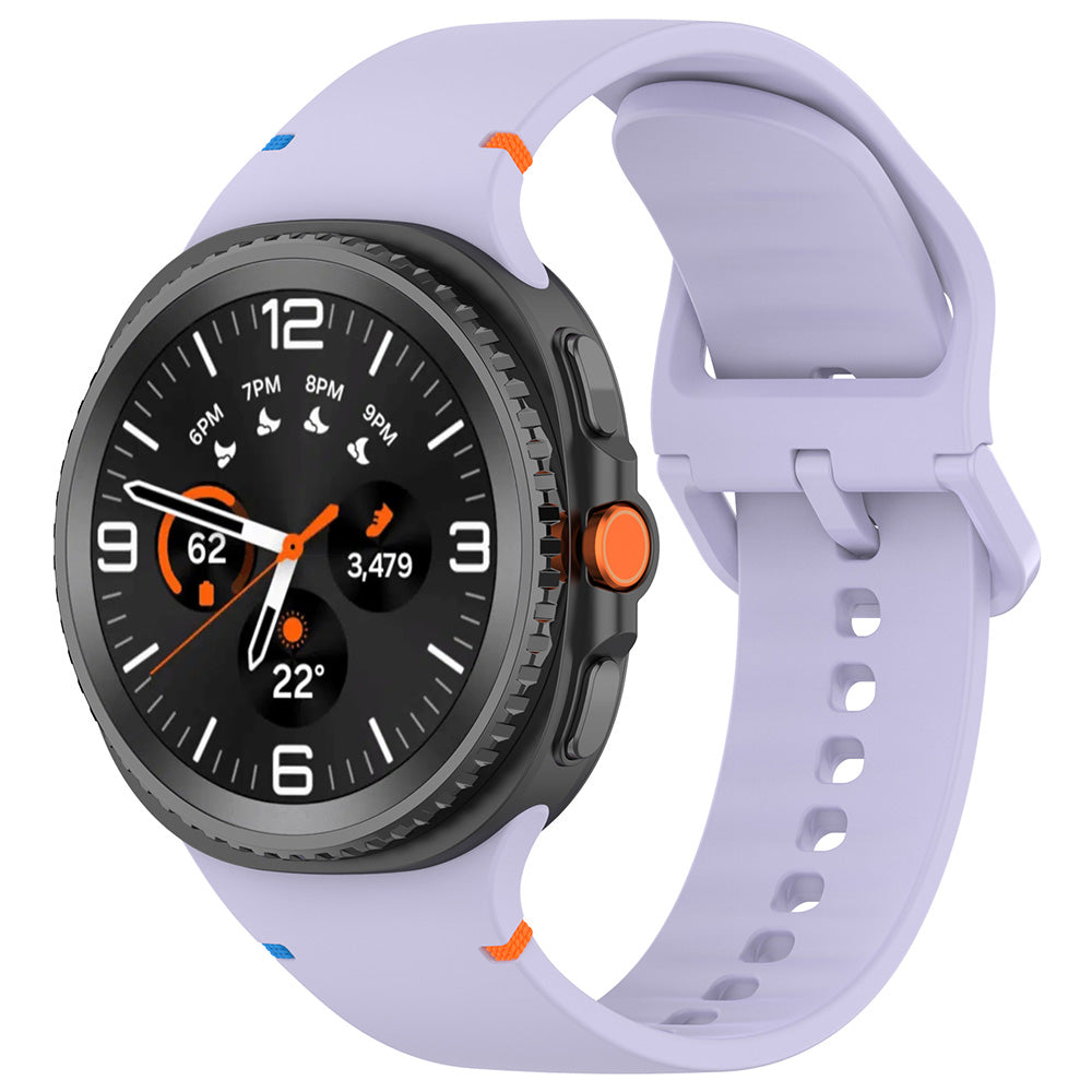 Cinturino Techsuit W079 per Samsung Galaxy Watch8 / Serie Watch8 Classic, Viola
