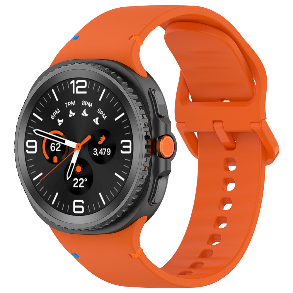 Bracelet Techsuit W079 pour Samsung Galaxy Watch8 / Série Watch8 Classic, Orange