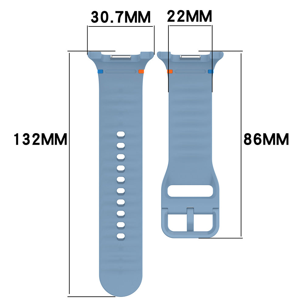Cinturino Techsuit W079 per Samsung Galaxy Watch8 / Serie Watch8 Classic, Rosa