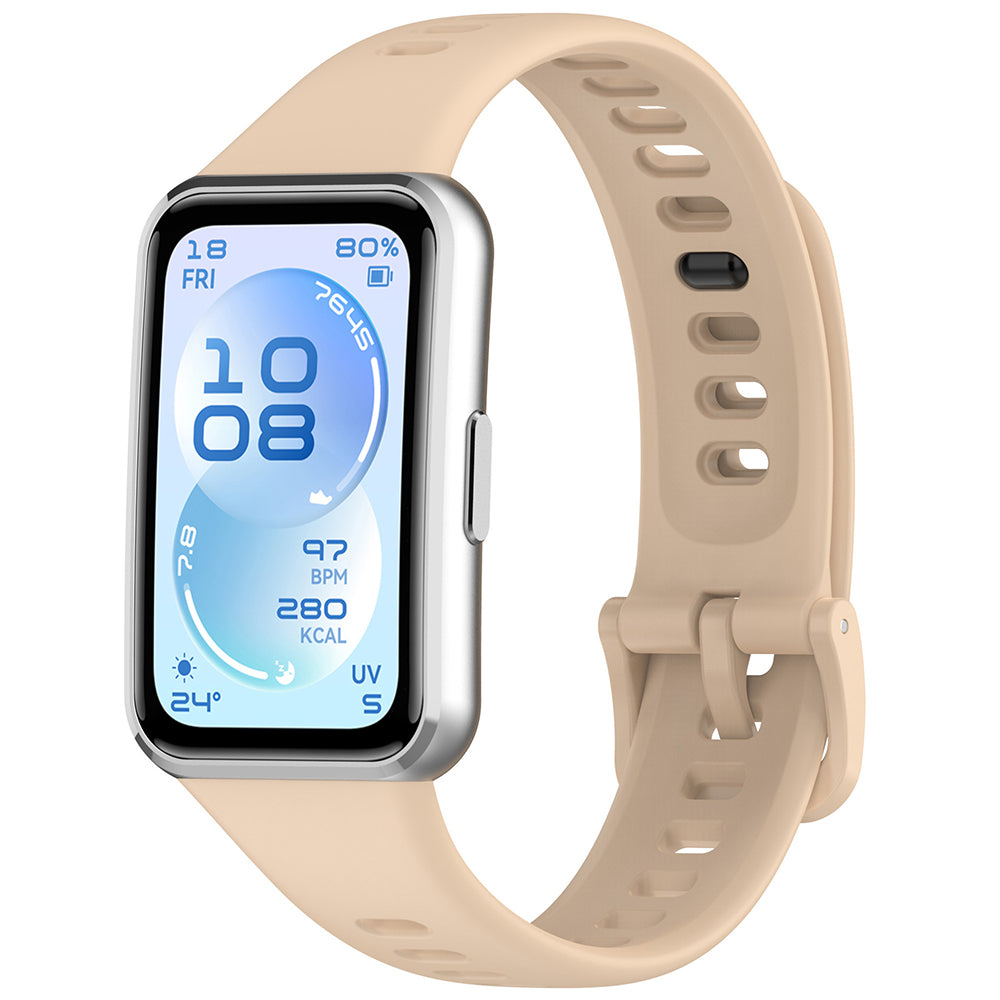 Bracelet Techsuit W081 pour Huawei Band 11 / 11 Pro, Beige