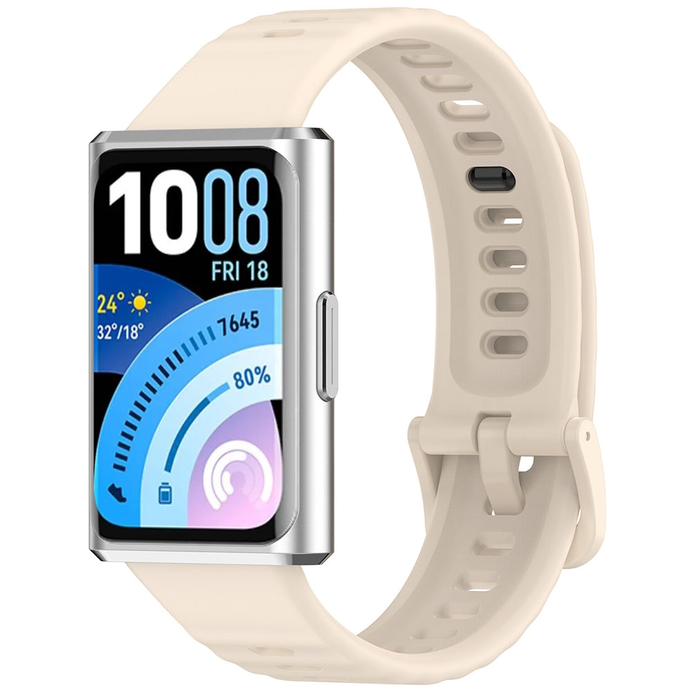 Techsuit W082 Armband für Huawei Band 11 / 11 Pro, Creme
