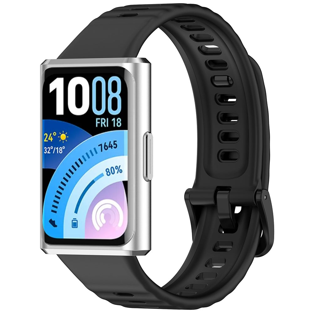Cinturino Techsuit W082 per Huawei Band 11 / 11 Pro, Nero