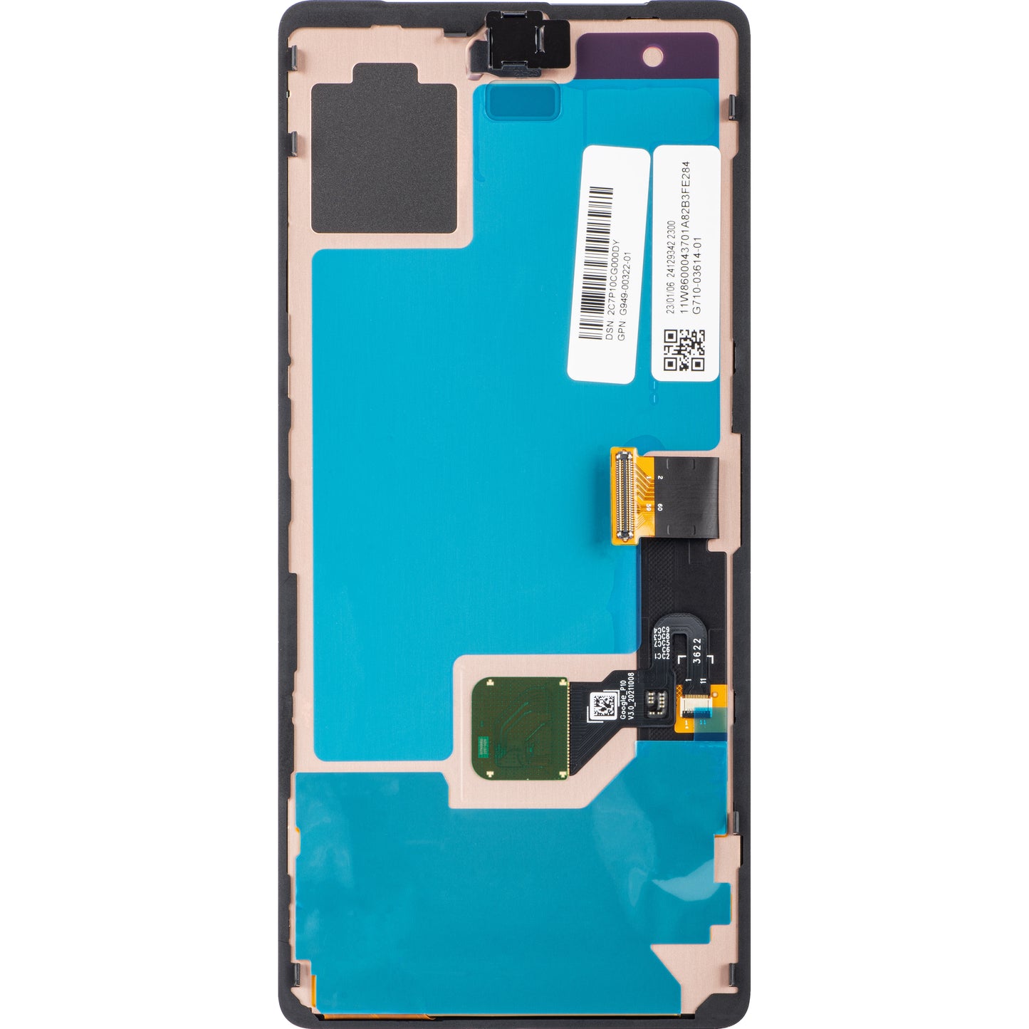 Écran tactile Google Pixel 7, Service Pack G949-00322-01