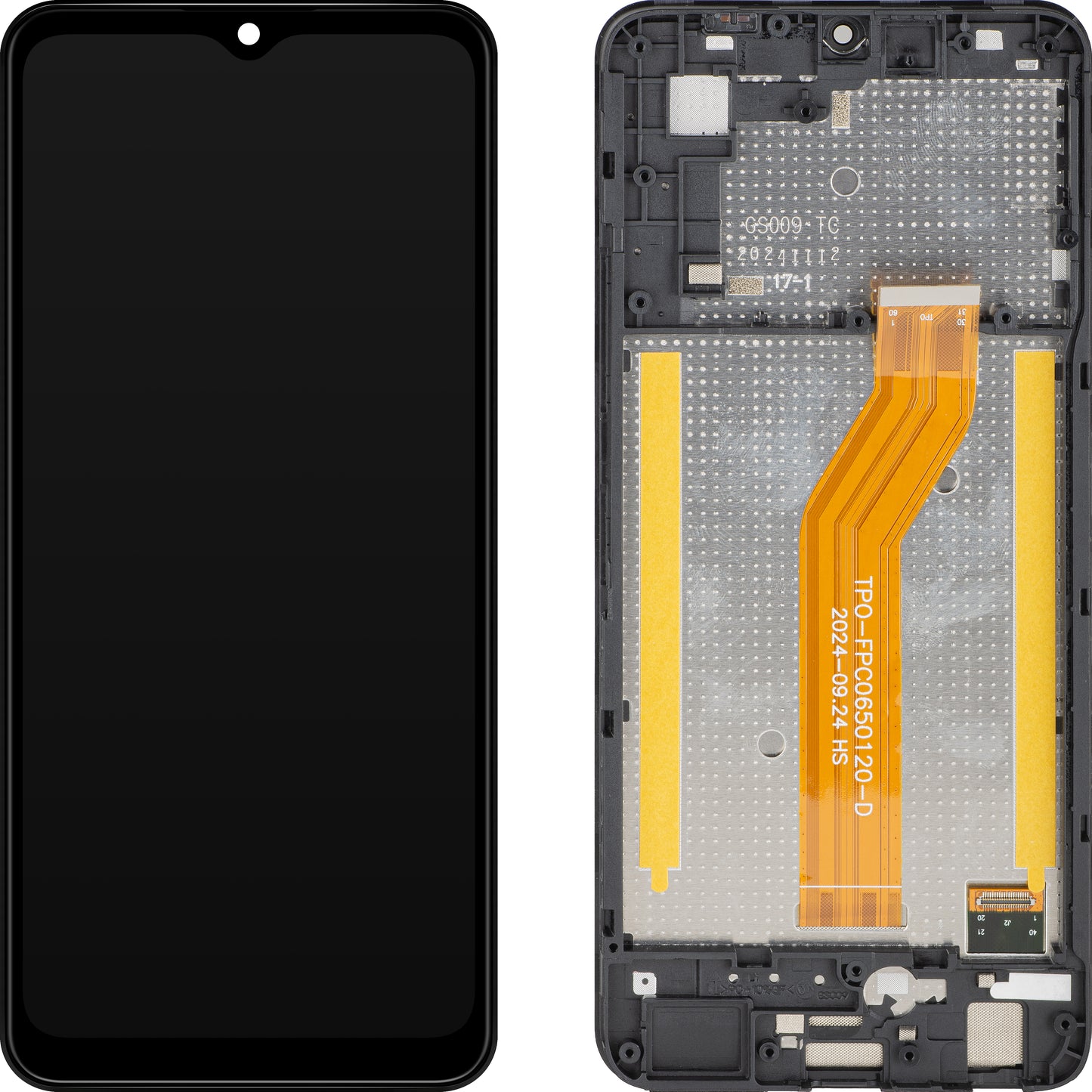 Display con Touchscreen HMD Key, con Cornice, Nero, Service Pack HGS009FQA2SK1