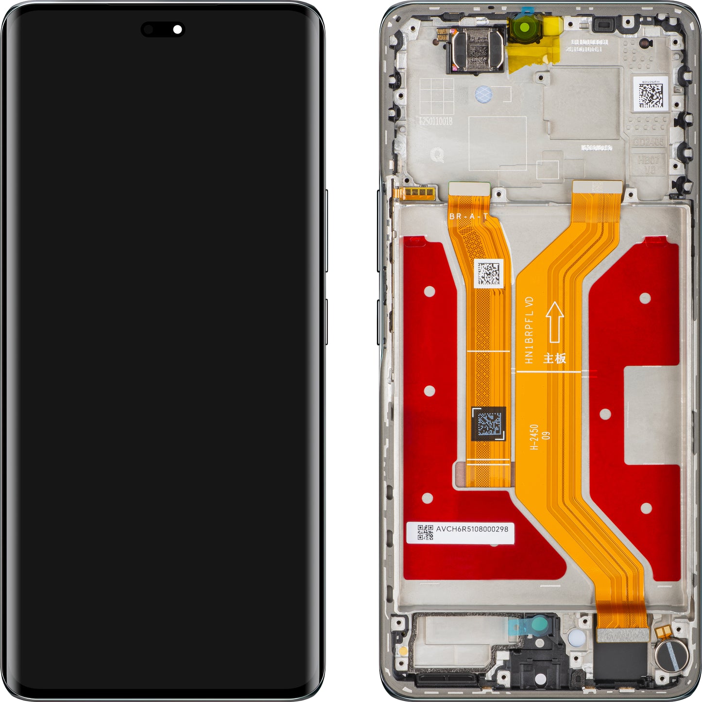 Display con Touchscreen Honor Magic7 Lite, con Cornice, Nero (Titanium Black), Service Pack 0235AMMM