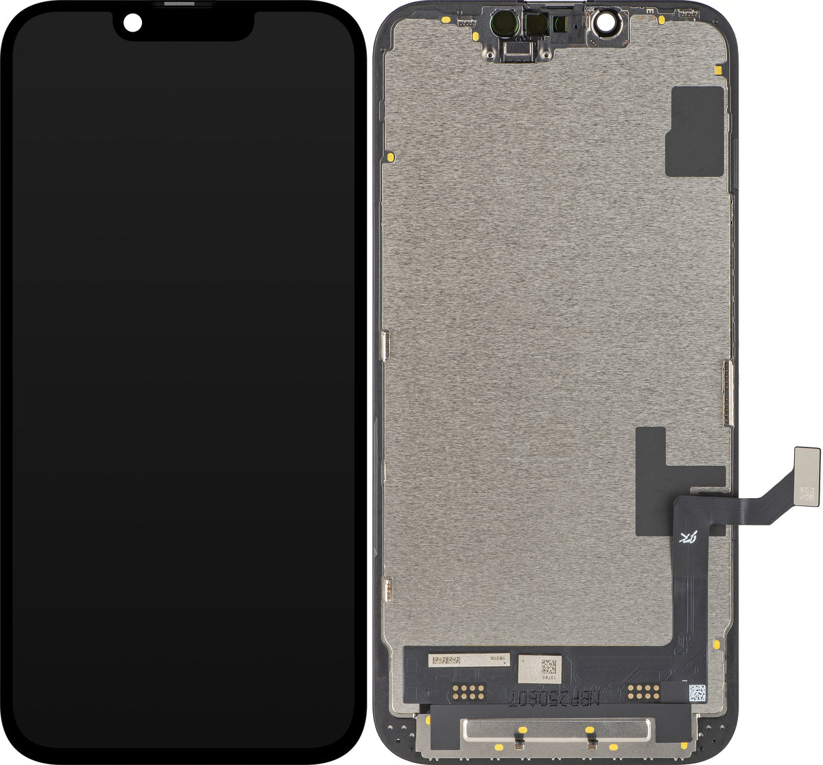 Display con Touchscreen JK per Apple iPhone 17e / 16e, con Cornice, Versione LCD In-Cell IC Movable, Nero