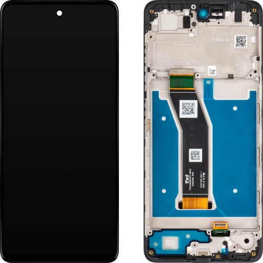 Écran tactile Motorola Moto G04, avec cadre, noir, Service Pack 5D68C23890
