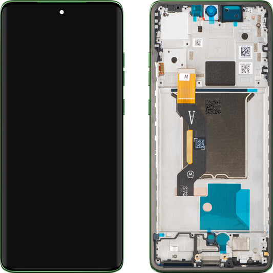 Écran tactile Motorola Edge 60 avec cadre, vert, Service Pack 5D68C29944