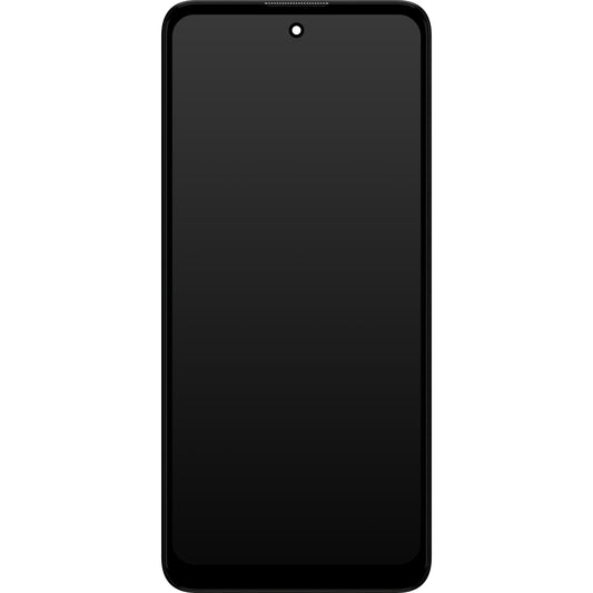 Motorola Moto E40 / E30 Écran tactile avec cadre, noir, Service Pack 5D68C19697